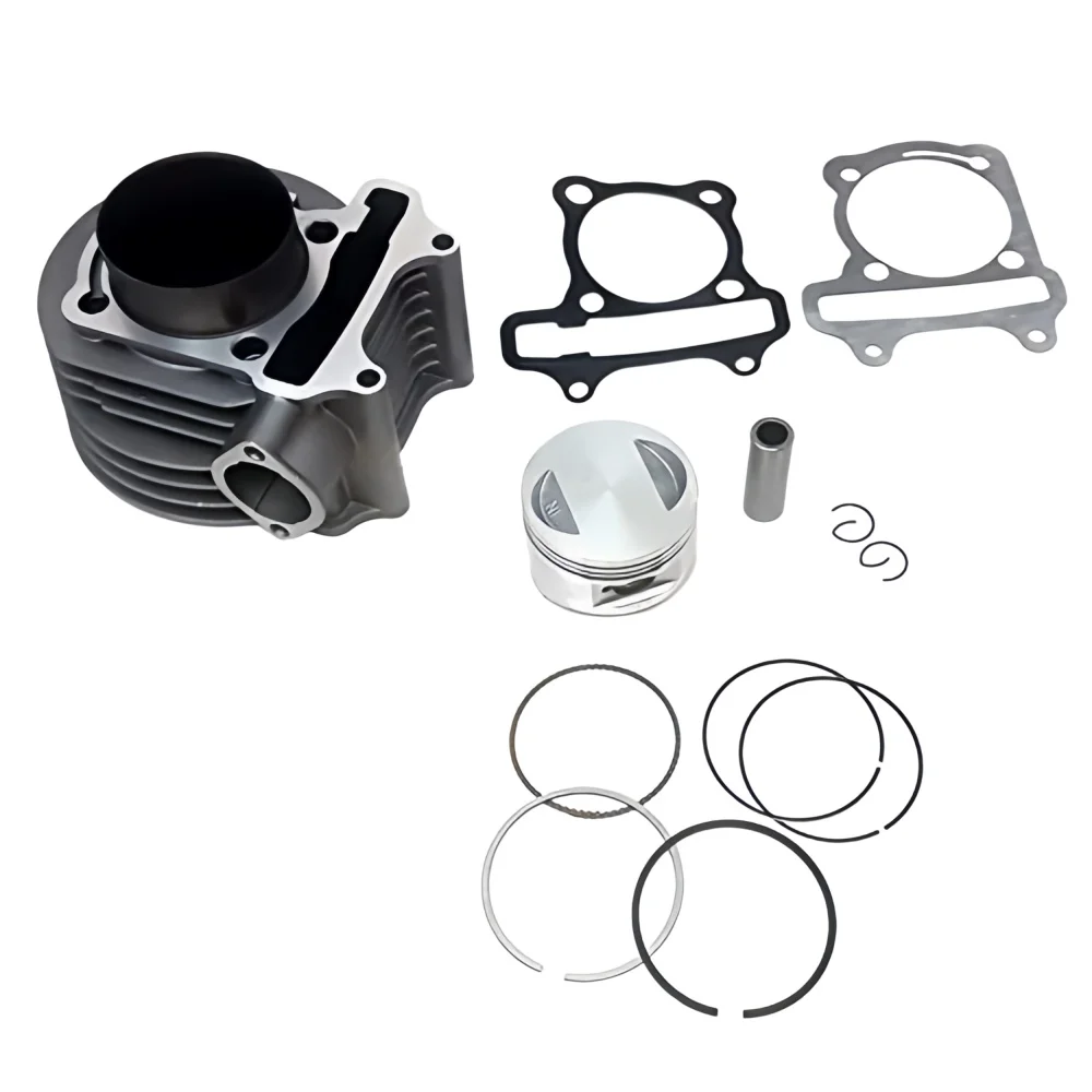 125cc/150cc to 155cc Big Bore Cylinder Kit 58.5mm Compatible with Scooters GY6 157QMJ