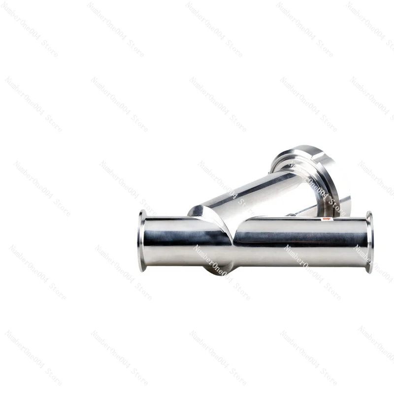 Applicable To Sanitary Quick Installation Y-type Filter 304 Stainless Steel Clamp Type Chuck Quick