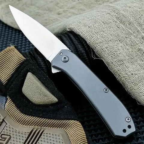 3870 Folding Pocket Knife 8Cr13Mov Blade 440 Handle Carry Outdoor Belt Knife Survival Camping Knife Gift The Perfect Gift Choice