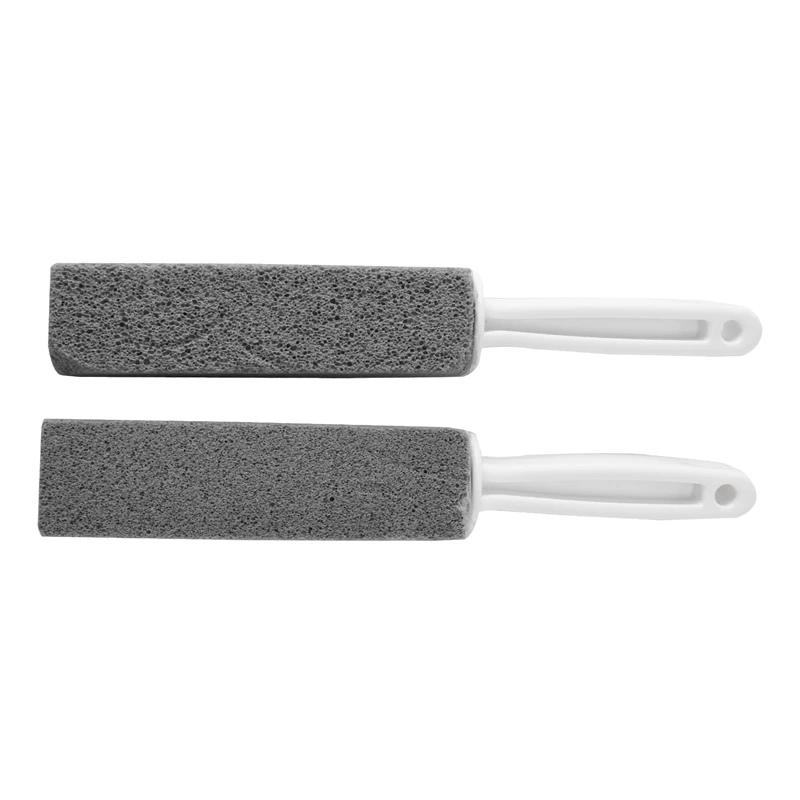 Pumice Stone Toilet Bowl Cleaner Multi-Purpose Pumice Stone Cleaning Stick W/ Handle For Toilet Bowl, Rust ,Grill & Household Cl