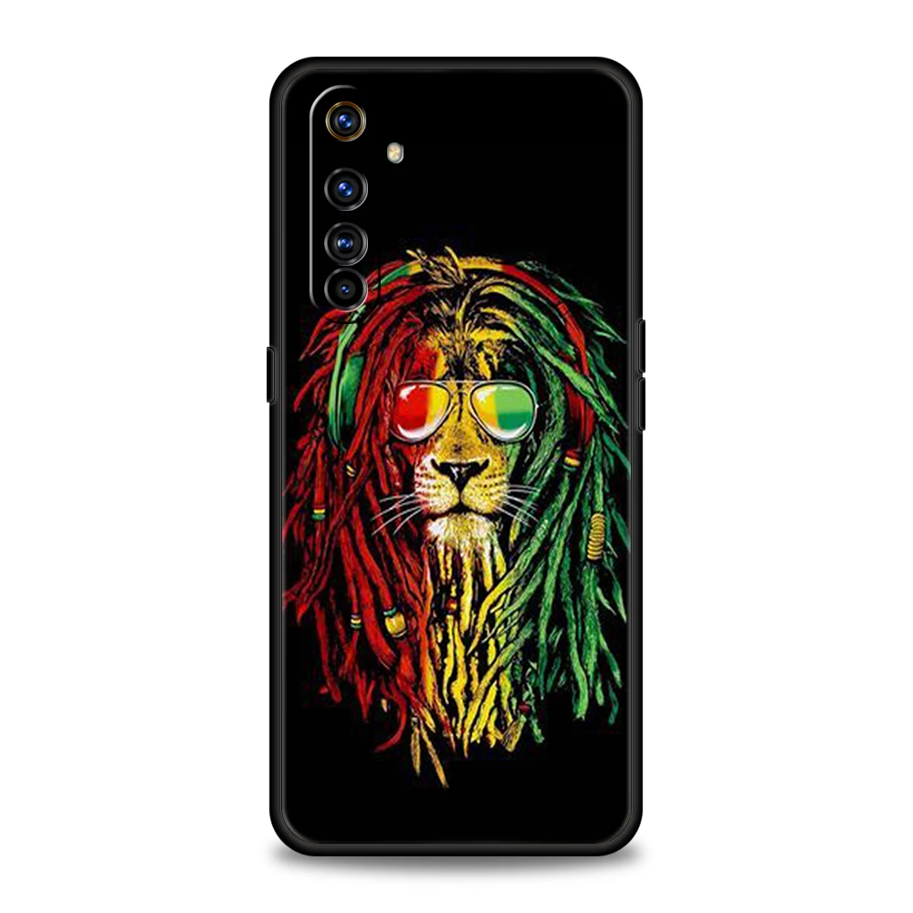 Colorful Lion Phone Case For Oppo A3S A15 A17 A31 A95 Find X5 X6 Pro A54 A53 A52 Reno 6 7 8 SE Z Pro 5G Silicone Cover Funda Bag