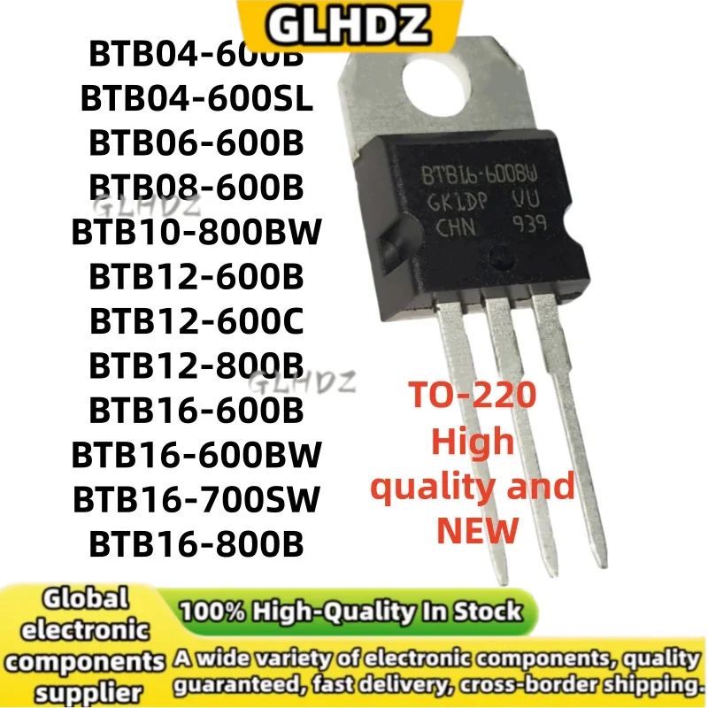 10uds BTB04-600B/600SL BTB06-600B BTB08-600B BTB10-800BW BTB12-600B/600C/800B BTB16-600B/600BW/700SW/800B new in stock