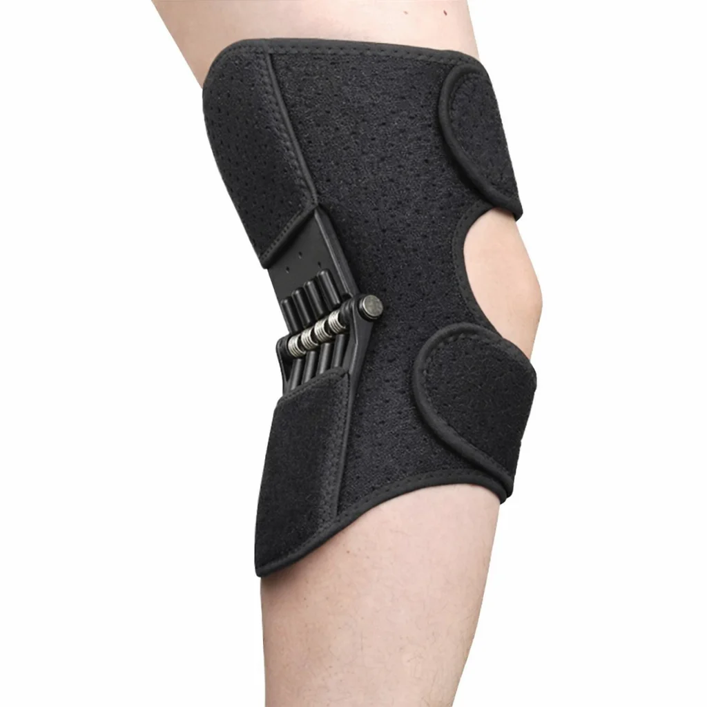 1PC Attelle de genou pour la randonnée en montagne, soutien de la jambe, protection de la rotule, booster pour la marche et l'escalade