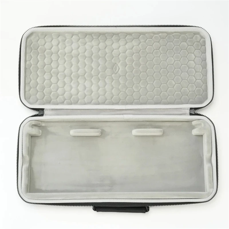 

Suitable for Keyverse infi100 RGB aluminum lump three-mode mechanical keyboard storage hard case bag