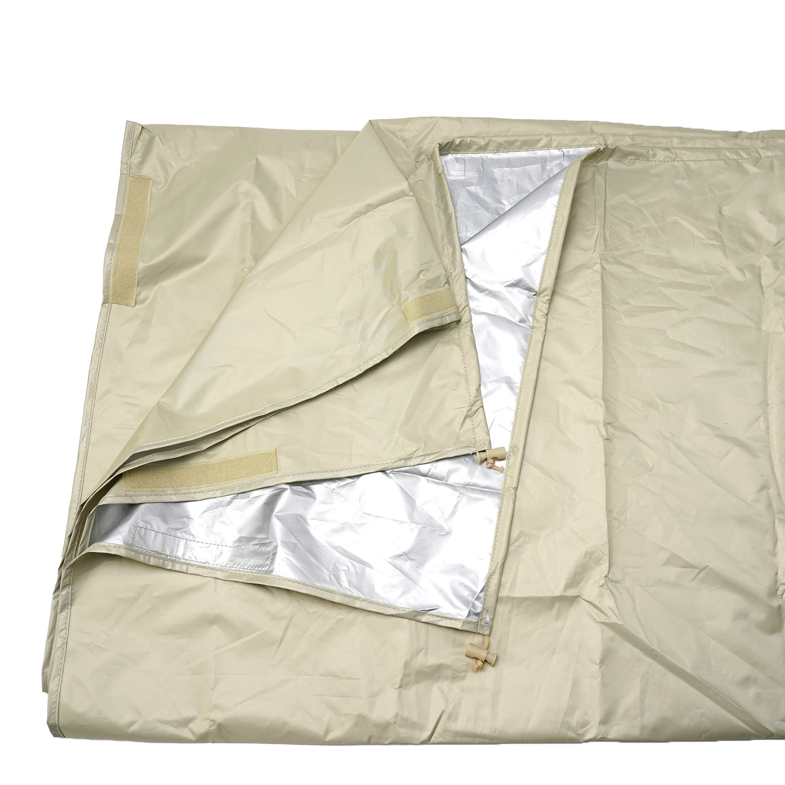 Heavy Duty Solar Reel Protective Cover for Swimming For Pools 190T Oxford Fabric Secure Fit with Drawstrings and Fasteners