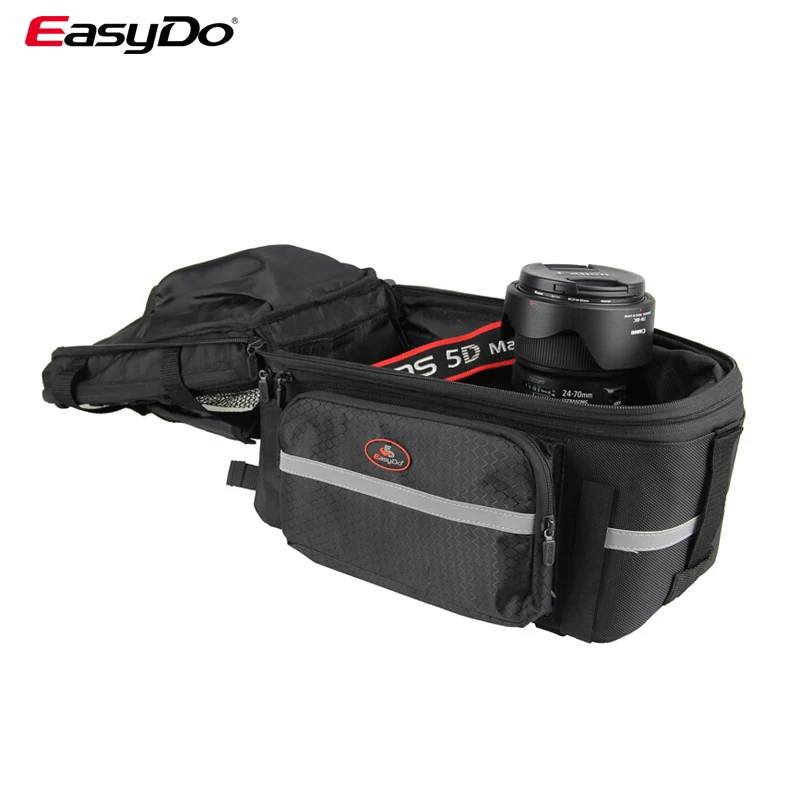 EASYDO Bike Tank Bag With Protective Sponge Rack Travel Bike Waterproof Bicycle Bag