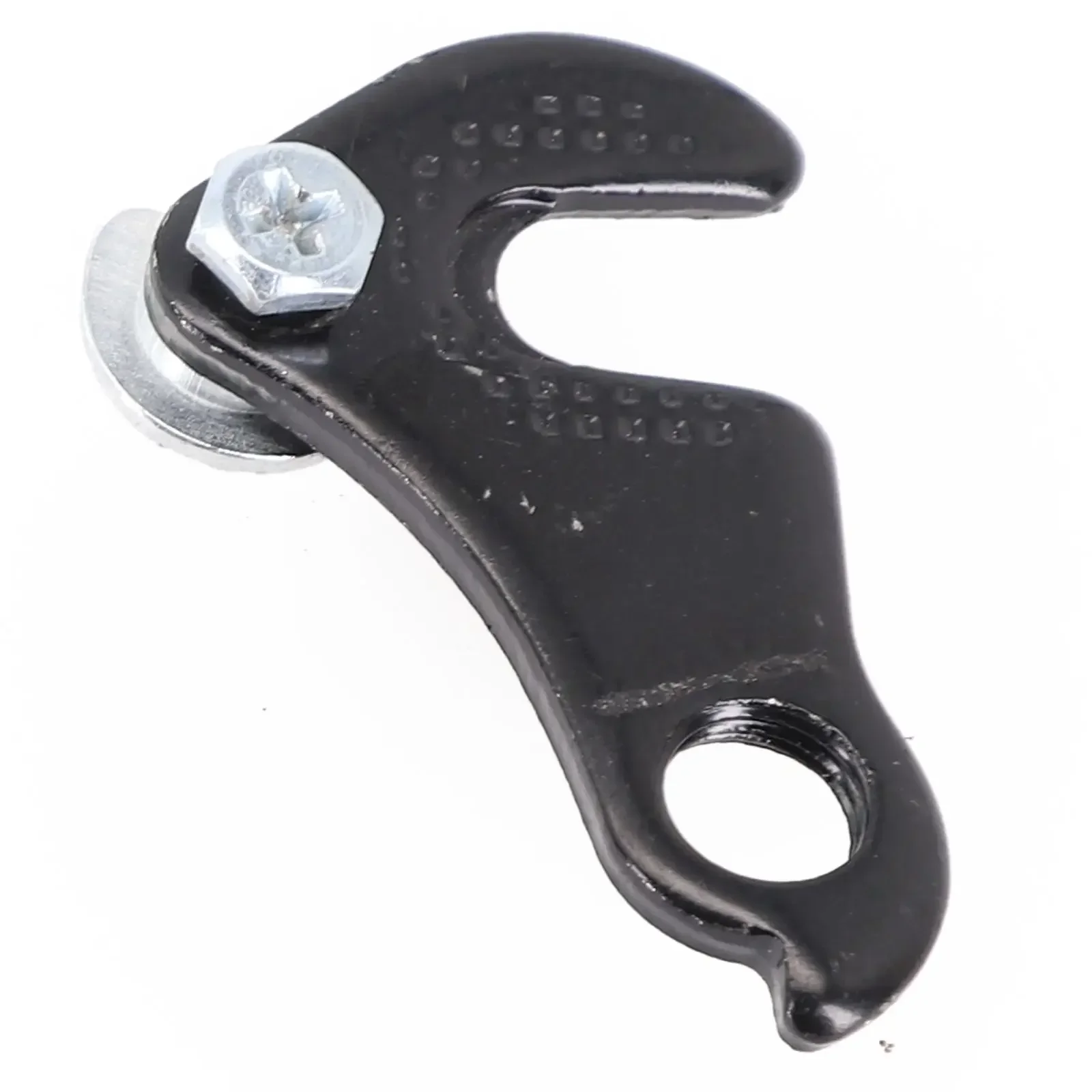 

25g Bike Rear Derailleur Hanger 55*35mm Bike Converter Good Texture Iron Practical Rear Derailleur Hanger With Bolt