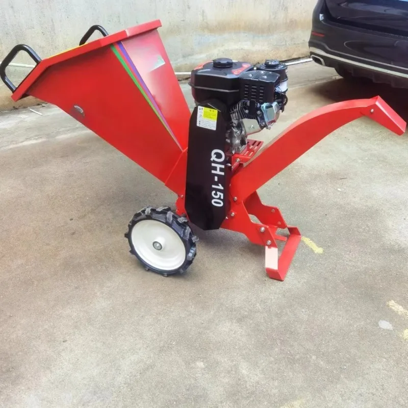 Multifunctional Wood Crusher for Thick Branches: Mobile Operation Thick Branch Crusher