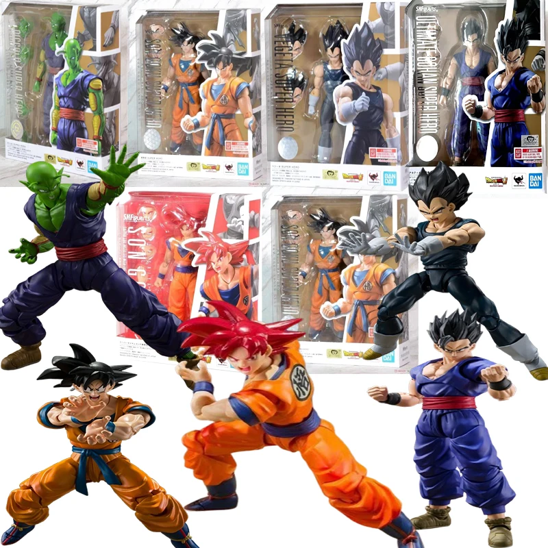 

Оригинальная фигурка Bandai Dragon Ball Z S.H.Figuarts Super Saiyan God Blue Son Gokou SHF Son Goku Blue, модель игрушки