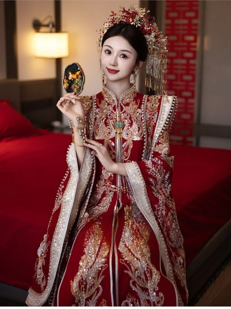 Heavy Industry's new large-sized Chinese-style dragon and phoenix Han clothing