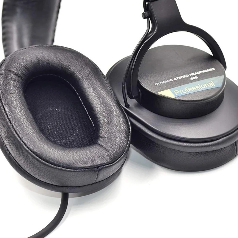

1 Pair Replacement Ear Cushions Pad Over Head Headset Lambskin Earpads for ATH M50X/M40X MDR-7506 Headphone Comfortable K1KF