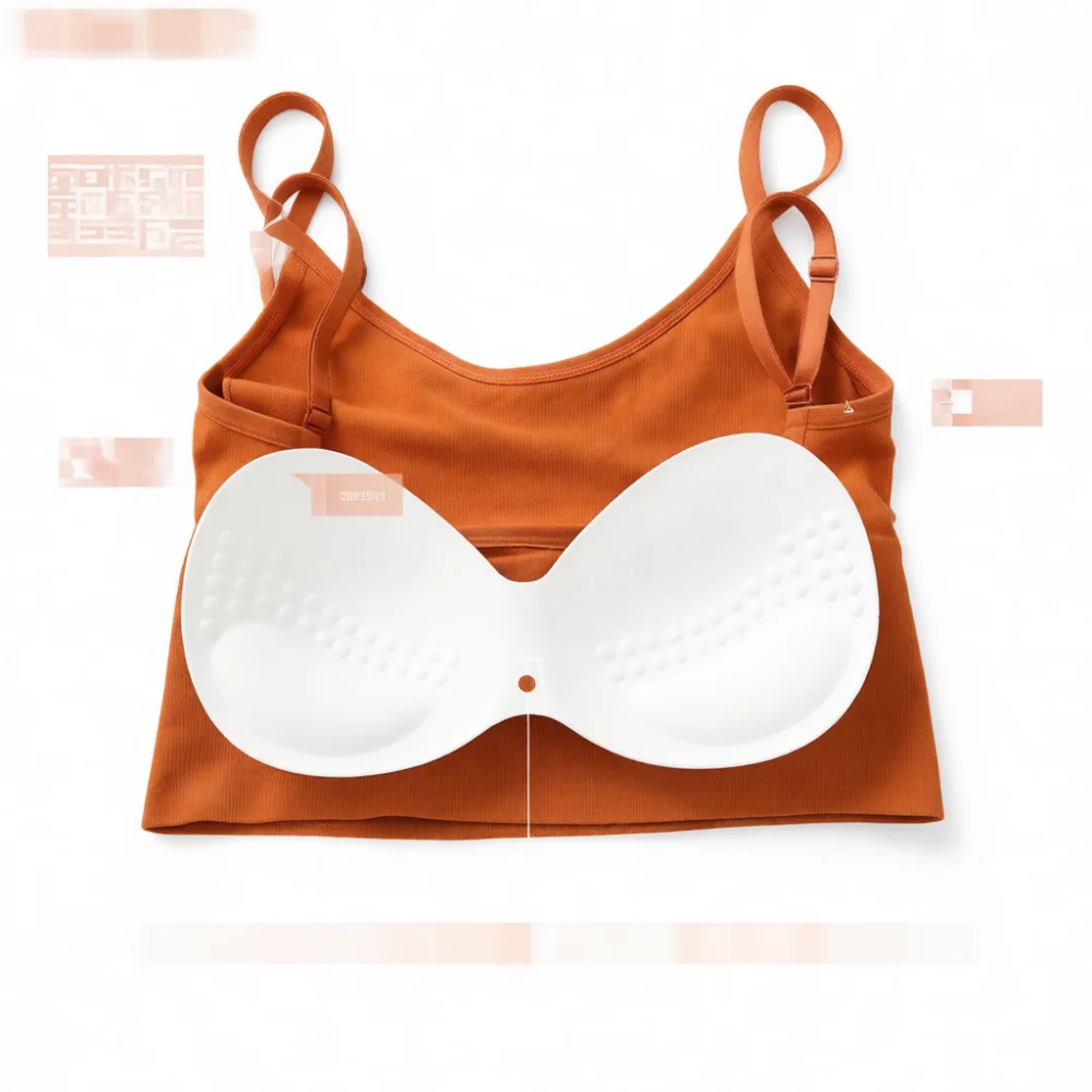 Women U Back Padded Bra Seamless Camisole Summer Sexy Tube Top Breathable Underwear Gathered Comfort Slim Fit Vest Top