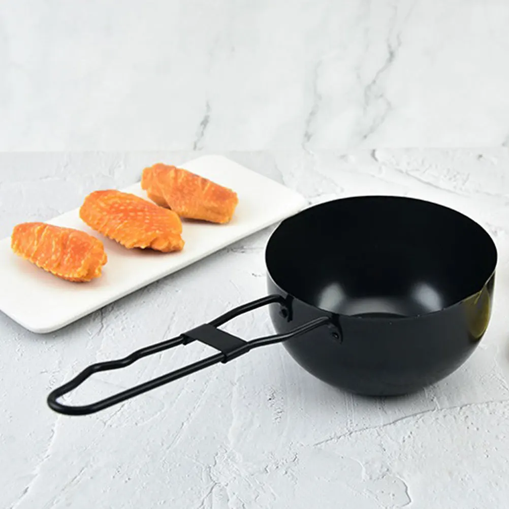 

2 Pcs Outdoor Picnic Pot Set Mountaineering Cookware Backpack Camping Utensils Iron Cooking Lightweight Energy-saving