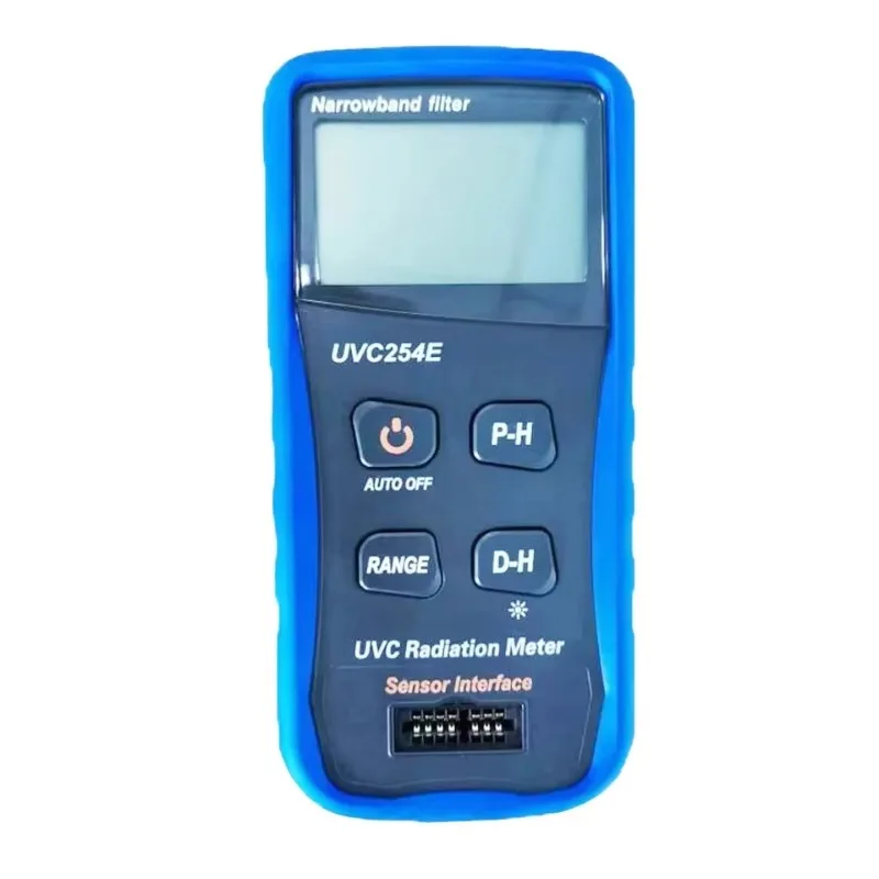 UVC254E UVC Radiometer 1uW/cm²‑39.99mW/cm² 248‑262nm Wavelength Wide Range Ultraviolet Intensity Detector 220V Test Instrument