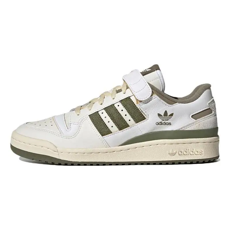 Adidas Forum 84 Low Off White Olive Sneakers shoes ID4762