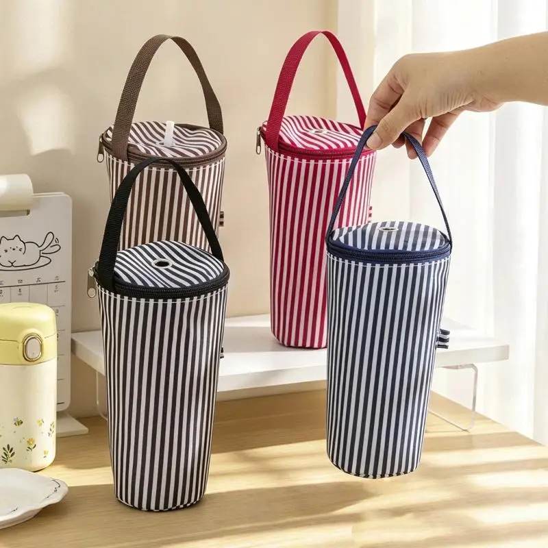 Portable Milk Tea Tote Bag Heat Preservation Eco-friendly Handbag Carrying Insulated Cup Cover Tumbler Accessories No Burn