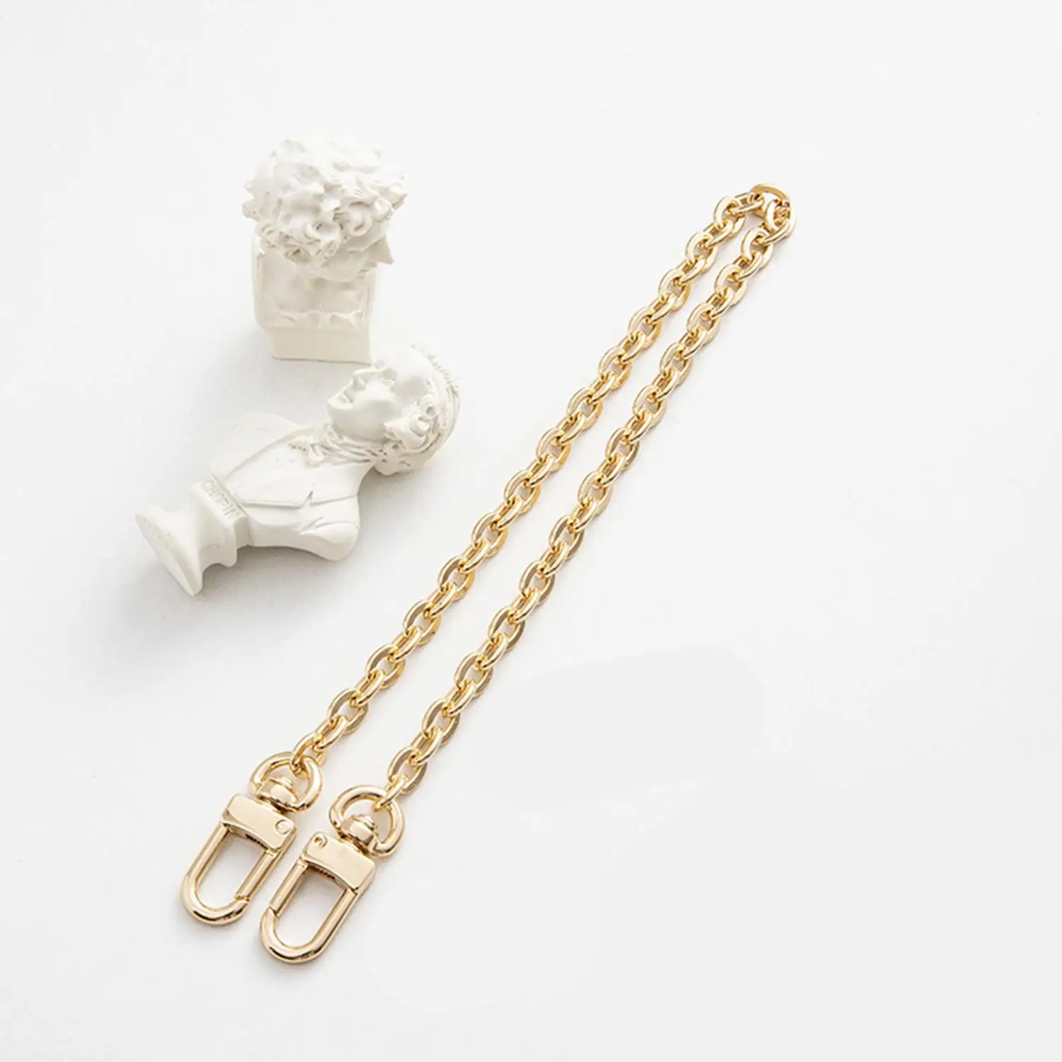 

Модная металлическая цепочка для сумки, запасные части, аксессуары для ручной сумки на плечо, съемные ремни ручной работы «сделай сам»