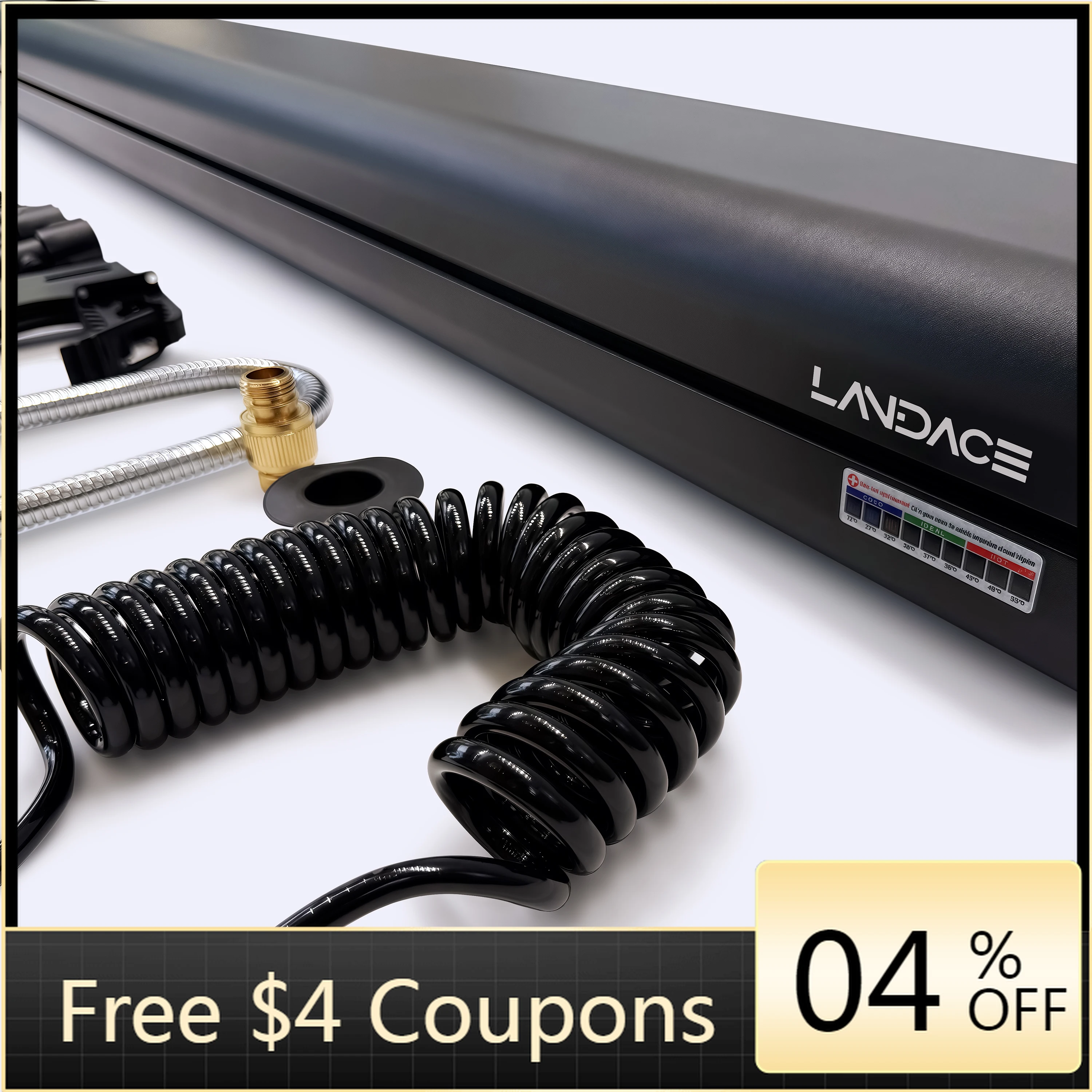 

STLF Universal Black Aluminum Factory Aluminum Car Roof Water Tank Offroad Pressurized Camping Storage Water Tank for Camping