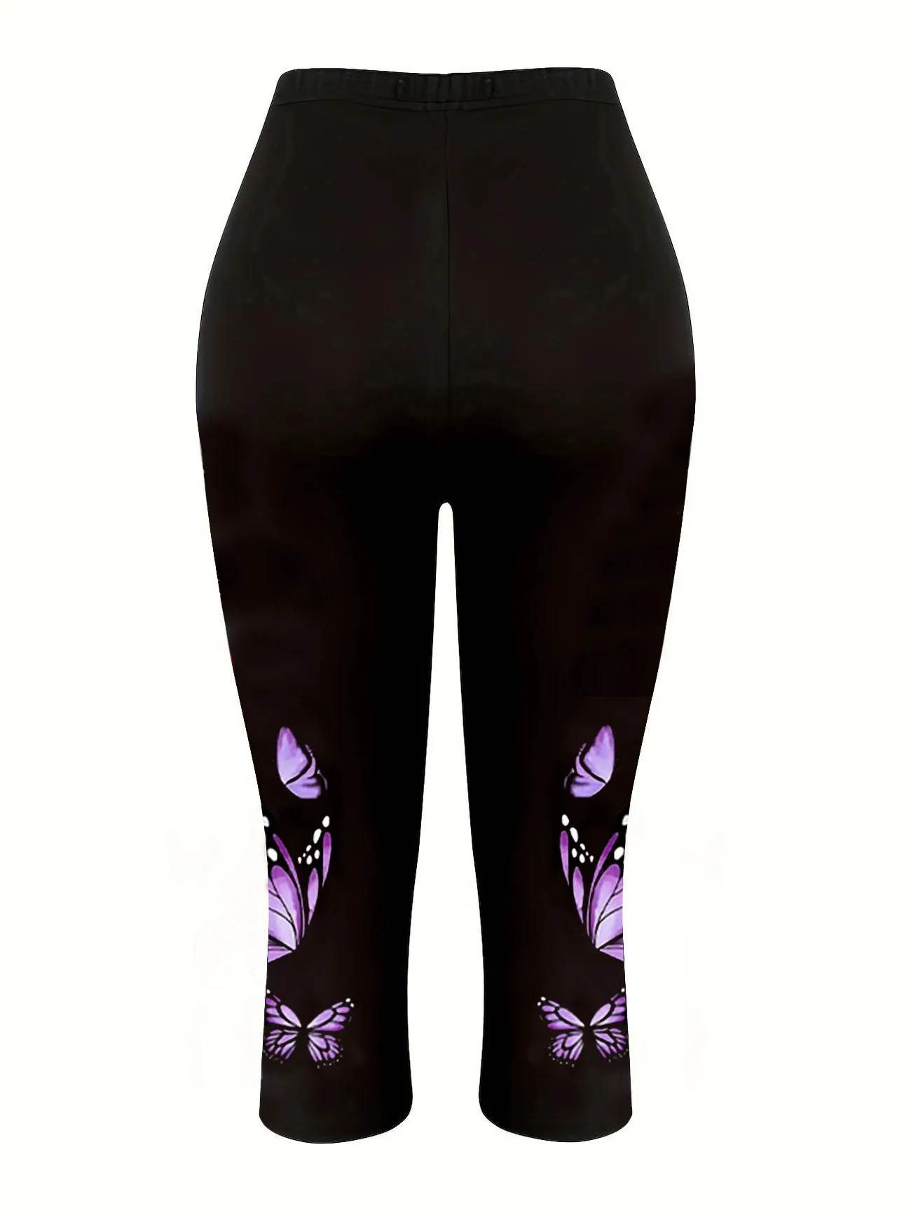 2006 Women'S Three-Quarter Leggings with Printed Design