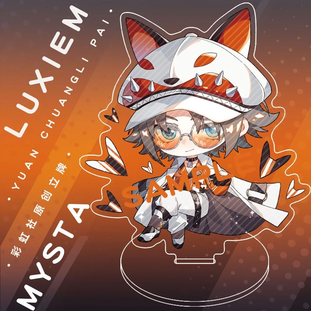 Luxiem Радужная этикетка, дисплей mysta vox luca, квадратическая анимация, периферийные устройства