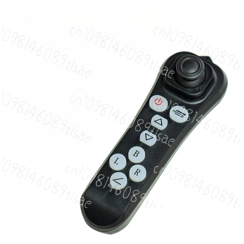 

Folding electric wheelchair controller