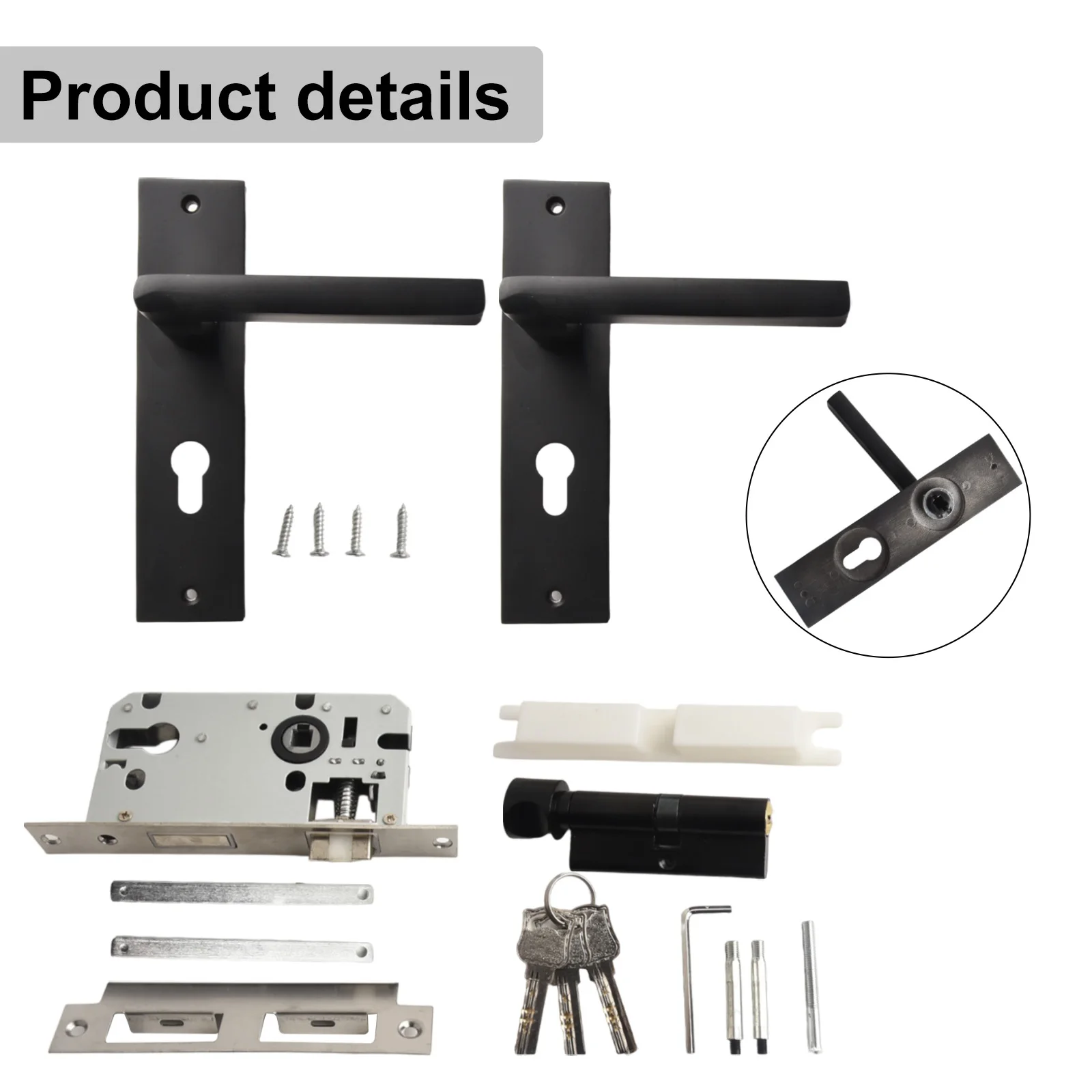 poignee-de-porte-noire-elegante-avec-serrure-entrecentres-design-elegant-et-raffine-panneau-en-aluminium-spatial