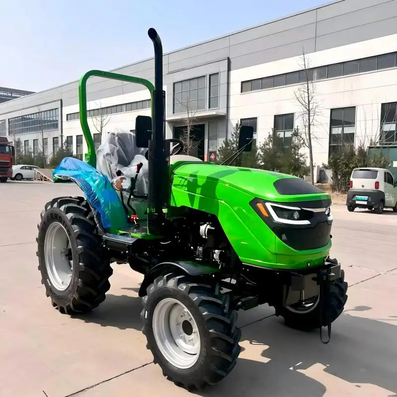 Premium 4WD Mini Farm Tractor 50HP 60HP Direct Supply For Various Agricultural Operations