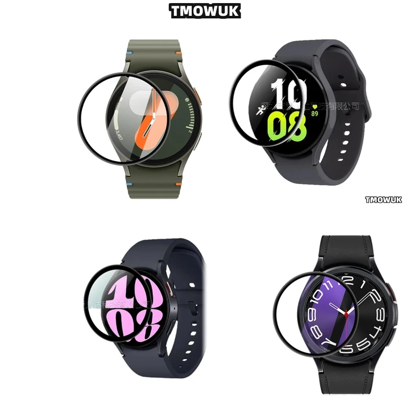 

Flexible 3D Curved Full Cover Protective Film For Samsung Galaxy Watch 4 5 6 7 Ultra FE PRO 47 44 43mm 40mm