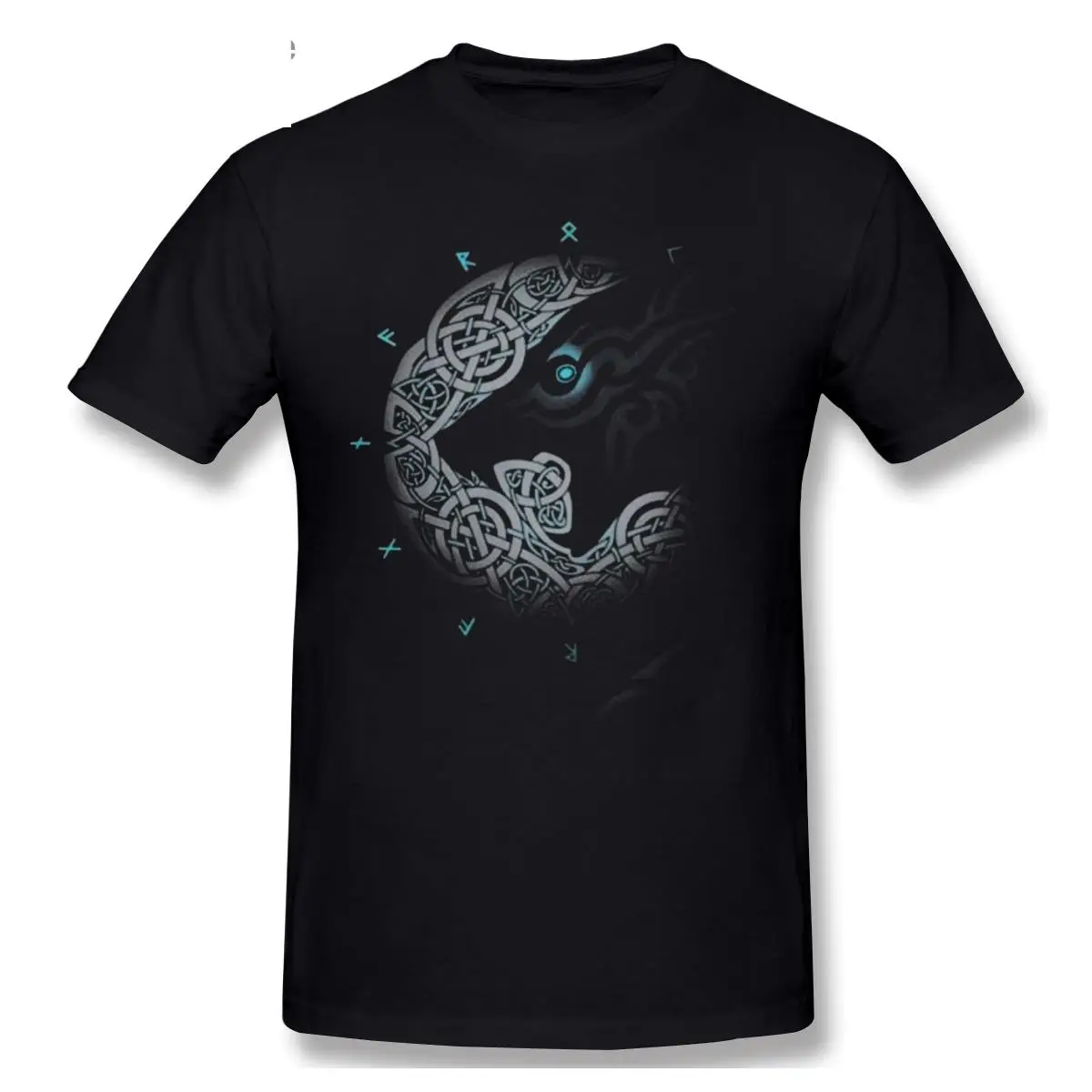

Ragnarok Moon Valhalla Son Of Odin Short Sleeve Casual T-shirt Men Fashion O-neck 100% Cotton TShirts Tee Top