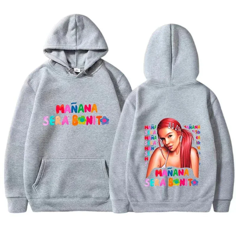 111 www بلوفر نسائي متعدد الألوان بغطاء للرأس هيب هوب ملابس الشارع الشهير كارول جي مانانا سيرا بونيتو بلوزات بأكمام طويلة Y2K ملابس T