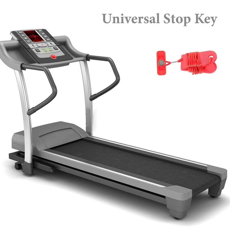 Red Treadmill Safety Key Treadmill Lock Fitness Sports Treadmill Emergency Stop For Running Machine Accessories Tool