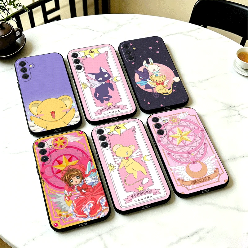 Cardcaptor Sakura Cute Girl Phone Case Cover for Samsung A13 A14 A15 A16 A17 A53 A54 A55 A56 A57 A33 A34 A35 A36 A37 A23 A24 A25