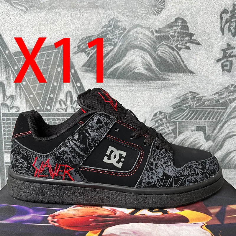 Zapatillas bajas para hombre Slayer Band, bordadas, antideslizantes, resistentes al desgaste, estilo rock de heavy metal, inf...