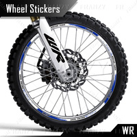 Motorcycle Wheel Sticker Reflective Rim Decal 21\