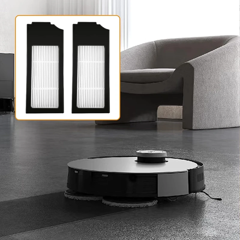 صندوق غبار بديل لـ Ecovacs Deebot ، Deebot X1 ، Omni ، T10 Turbo Robot ، قطع غيار المكنسة الكهربائية ، الملحقات مع المرشحات