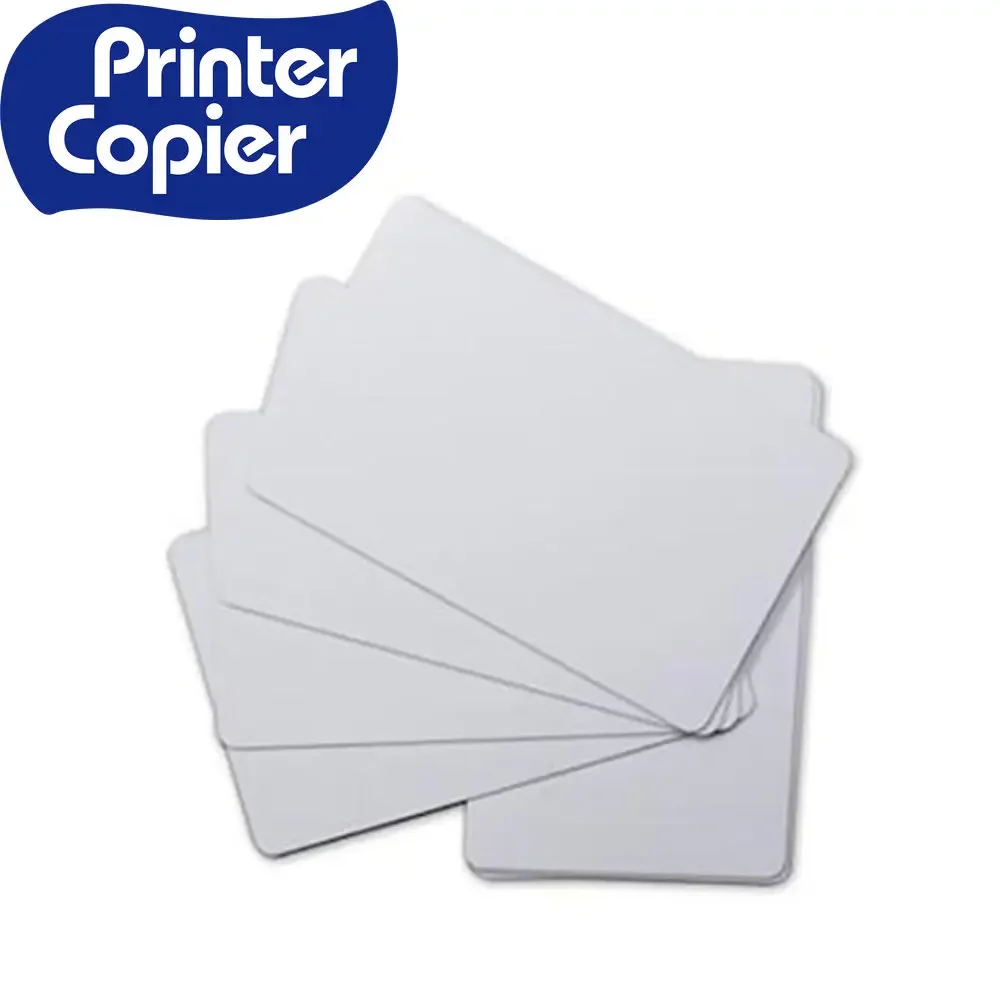 

20PCS glossy White Blank inkjet printable PVC Card Waterproof plastic ID Card business card for Epson for Canon Inkjet printer
