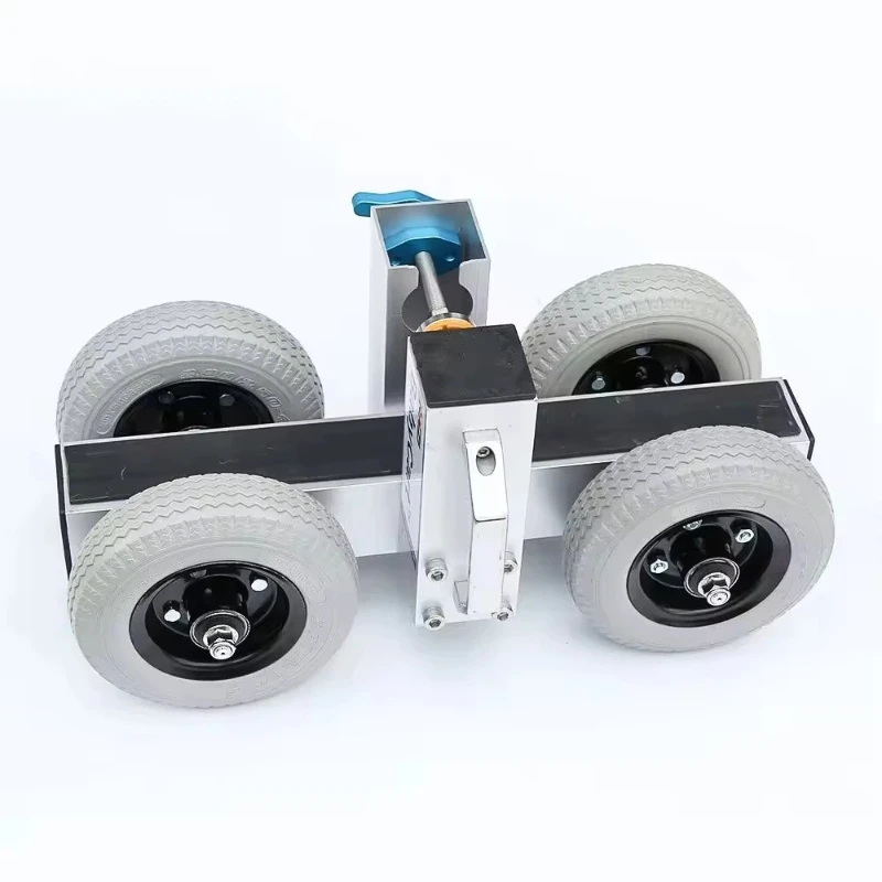 

T four-wheel transporter trolley marble quartz granite slate OEM platform structure