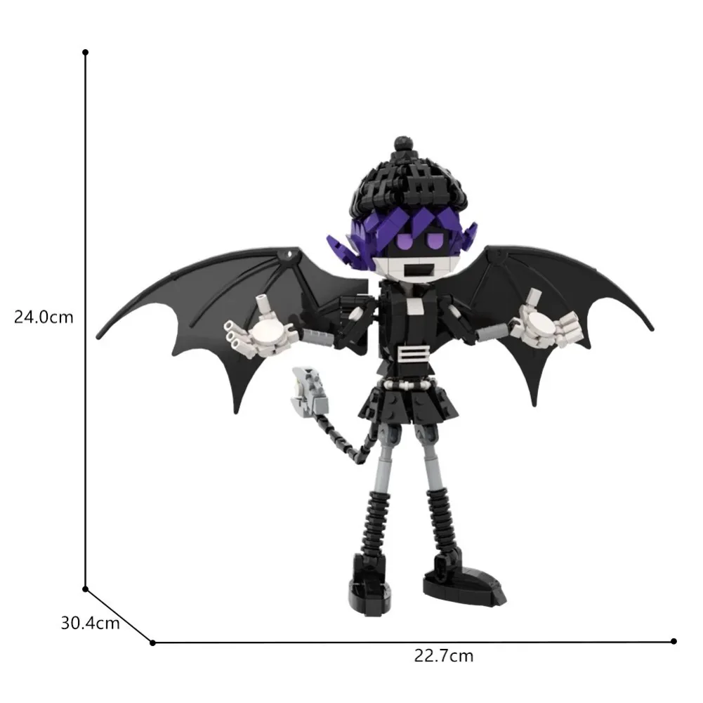 Blocs de construction de figurines de monstre, Robots d'ange ailé, série Anime, briques, jouets, ornement pour enfants, cadeaux d'anniversaire, nouvelle collection