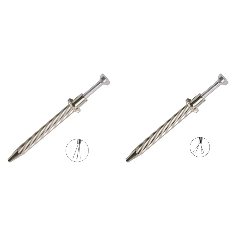 4 Claws Beads Holder Pick-Up Tool Tweezer Catcher Grabber High Precision Body Piercing Tool
