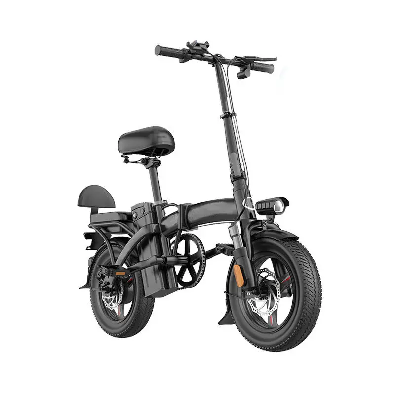 350W Electric Bike 36V 20Ah Lithium Battery Ebike 14 Inch Electric Mountain Bicycle Folding Electric Bicycle