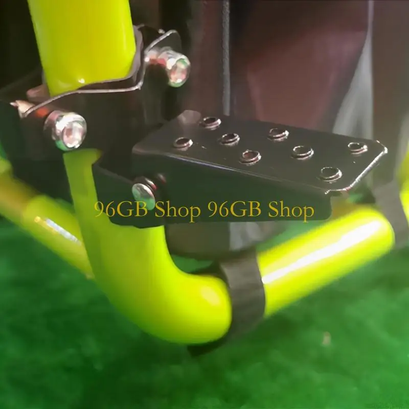 

96GB Universal Steel Motorcycle Foot Pegs Foldable Foot Pedals For Easy Installation