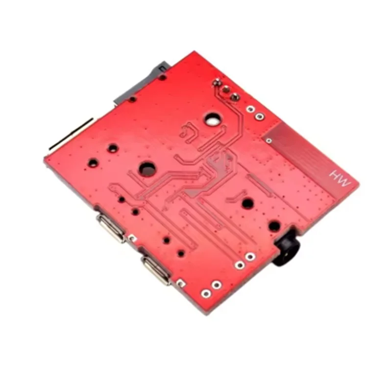 Car Bluetooth-compatible 4.1 MP3 WAV Decoding Board 3W Speaker Amplifier Audio Receiver Module Support USB/TF Remote Control