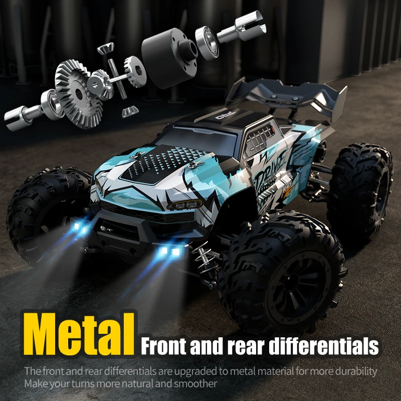 1:14 95KM/H Brushless RC Car Professional 4WD Electric High Speed Off-Road Remote Control Drift Toys for Kids VS WLtoys 144010