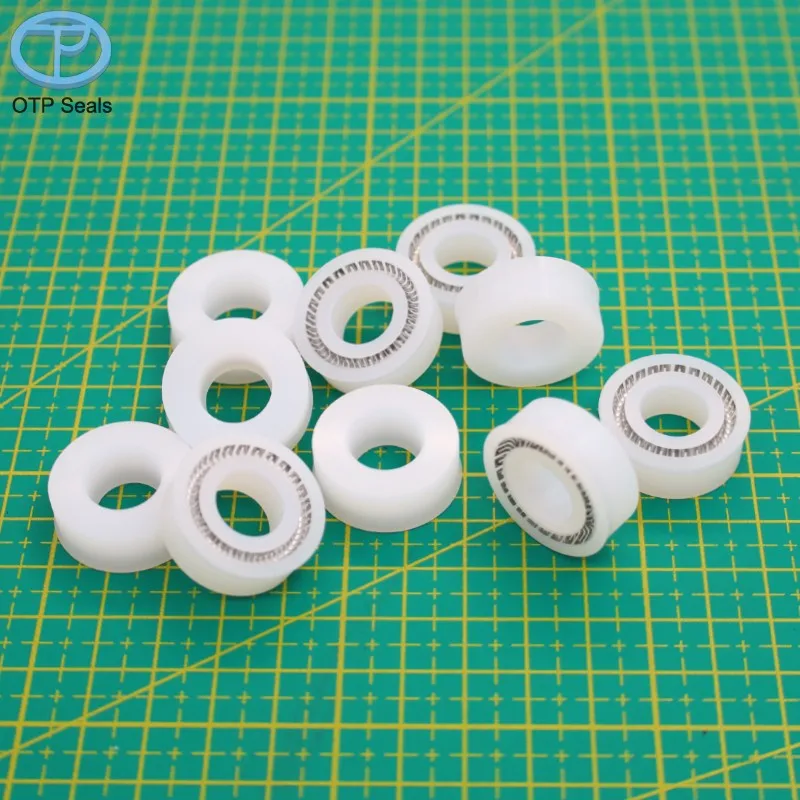 

Spring seal ring for Shaft UHMWPE UPE seals ultra-high molecular weight polyethylene Spring seals V-Spring factory customized