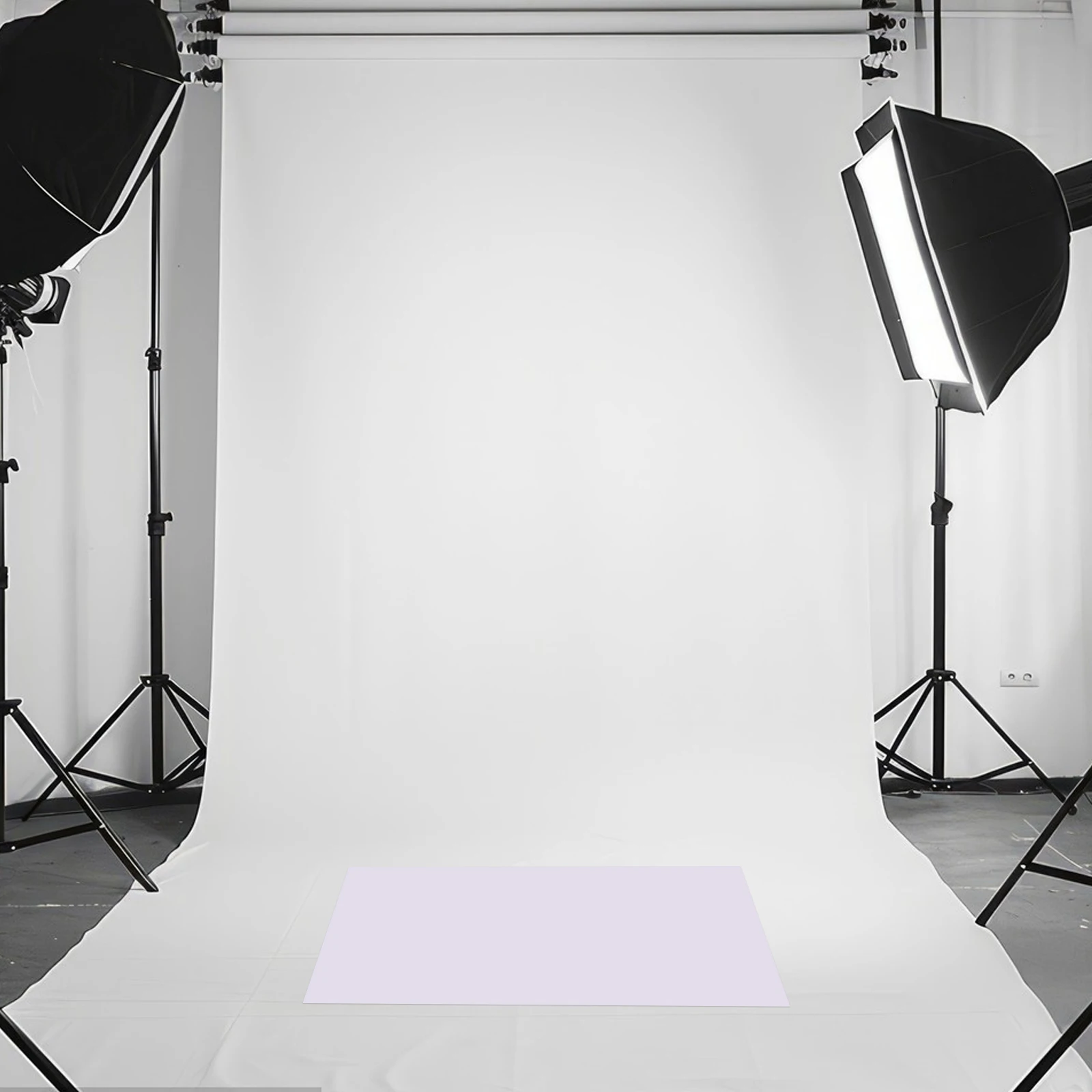 

1pc Photography Background Paper Pure Color Double-Sided For Portrait Video Shoot Studio Use Photo Backdrop Props Purple