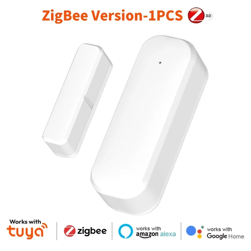 APP Remote Door Window Sensor Zigbee 3.0 Security Magnetic Contact Detector Alarm for Alexa Google Home Hub Required
