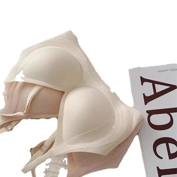

KUCLUT Wireless Bra Women Push-Up Gel Support Anti-Sagging Bralette Side Coverage Lift Comfort Bras Small Chest No Underwire