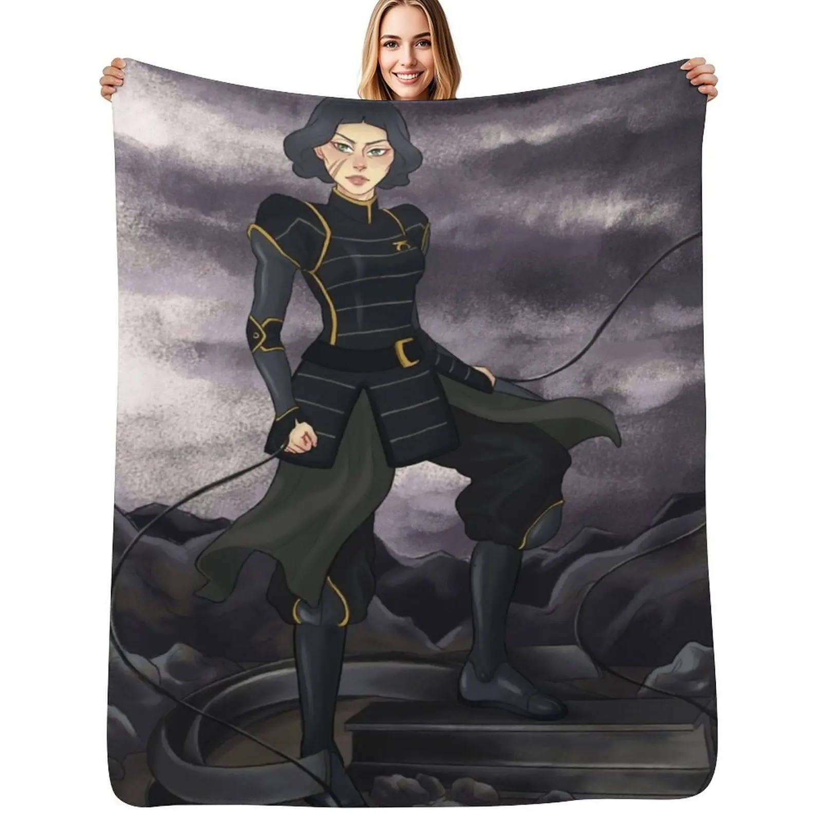 

Lin Beifong Throw Blanket Soft Plush Blanket as Housewarming Gift