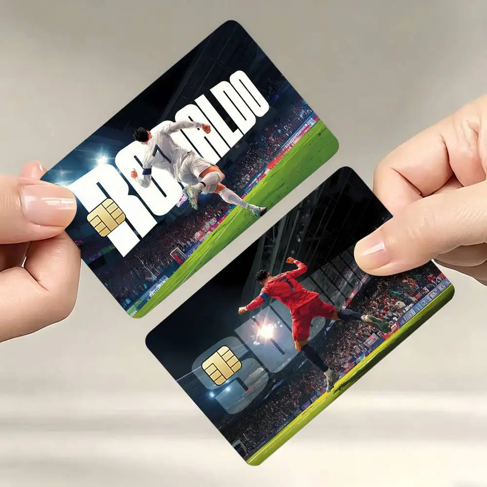 

Portugal Super Football Star C-CR7 Sticker Decoration Creative Bank Card Bus Metro Waterproof Sticker