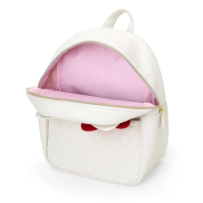 Afbeelding 4: Sanrio Hello Kitty Pu-rugzak dames wit 155322